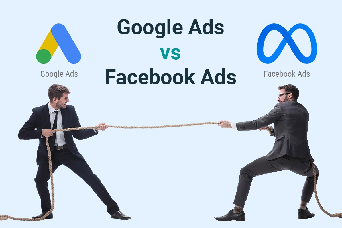 Facebook ads vs Google ads