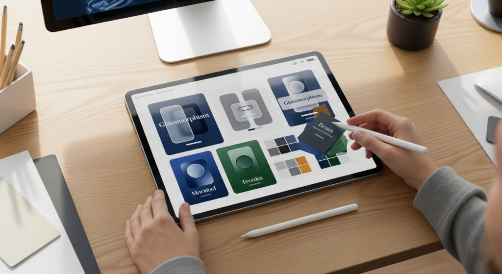 Why visual design trends 2026 matter for your brand