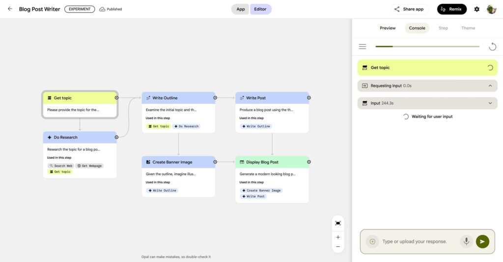 Blog-post-writer-opal-experiment-app