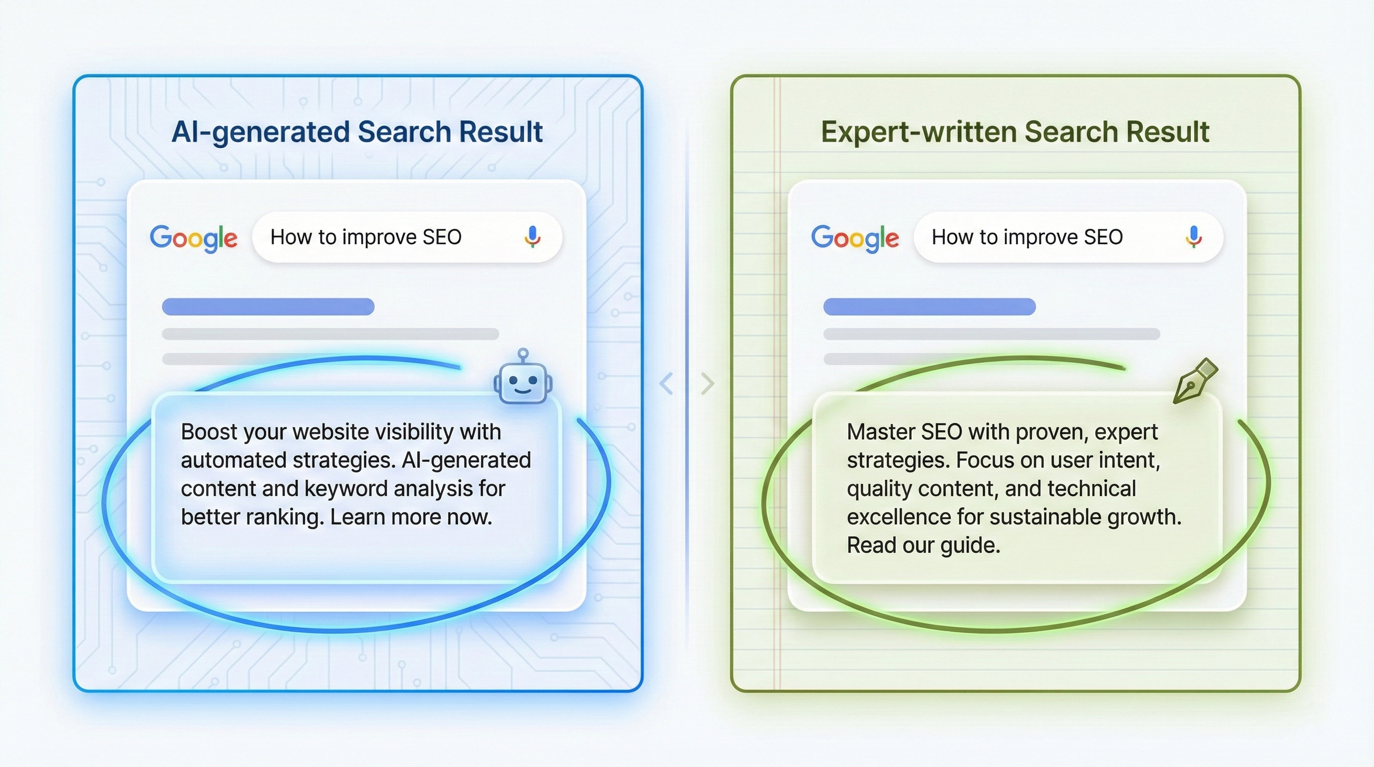 Expert-written meta description