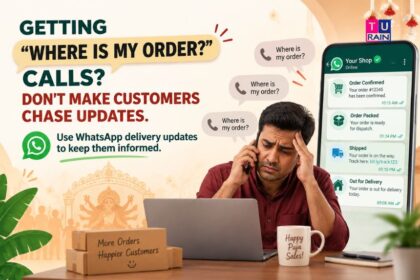 Whatsapp delivery updates for festive order tracking during durga puja