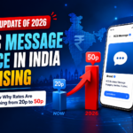 : rcs message price in india and the reported rise from 20p to 50p in 2026