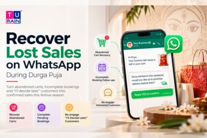 Recover lost sales with whatsapp using cart recovery messages